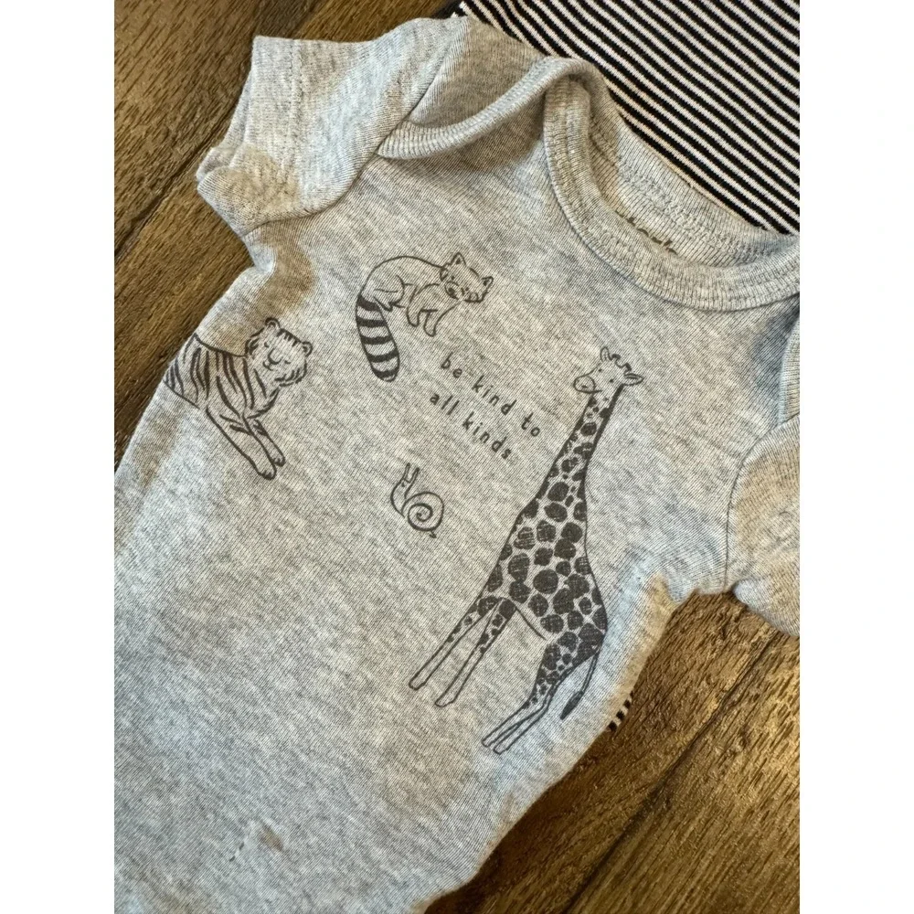 Baby Boy Preemie Bodysuits Tee Shirts Short Long Sleeved Clothes Lot‎ Be Kind